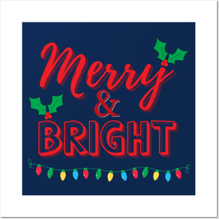 Merry & Bright Posters and Art